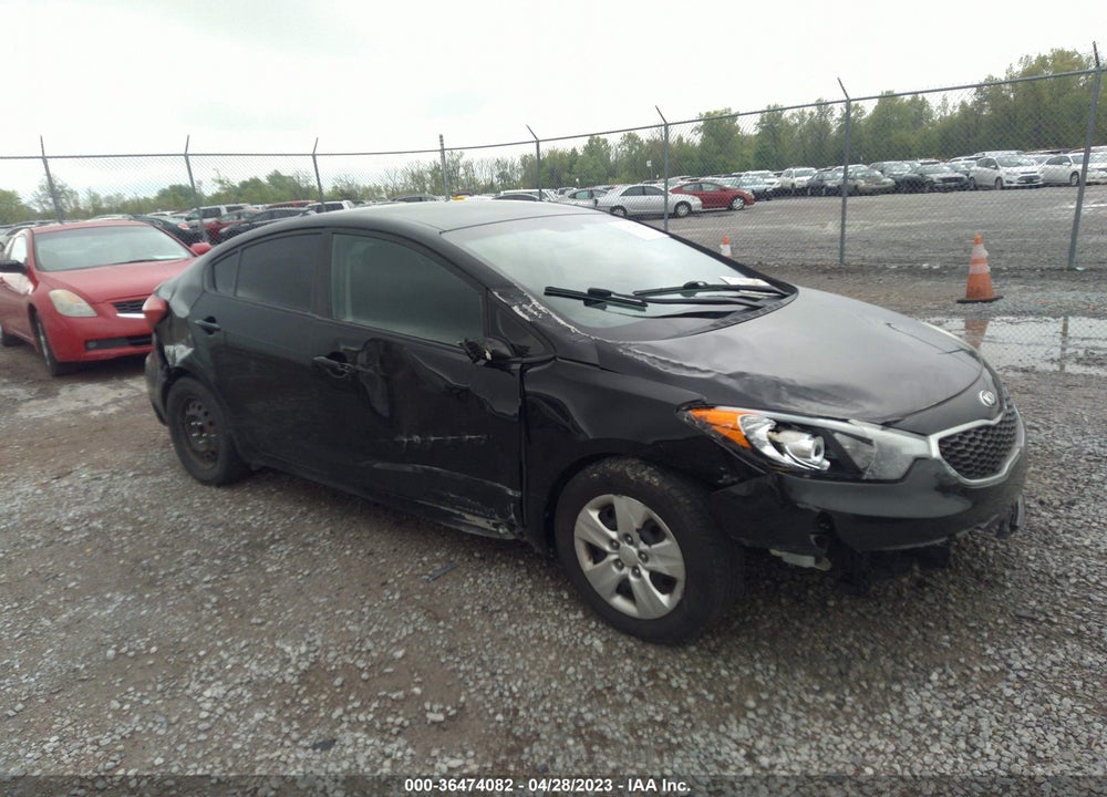 2016 KIA FORTE LX VIN: KNAFK4A62G5609972