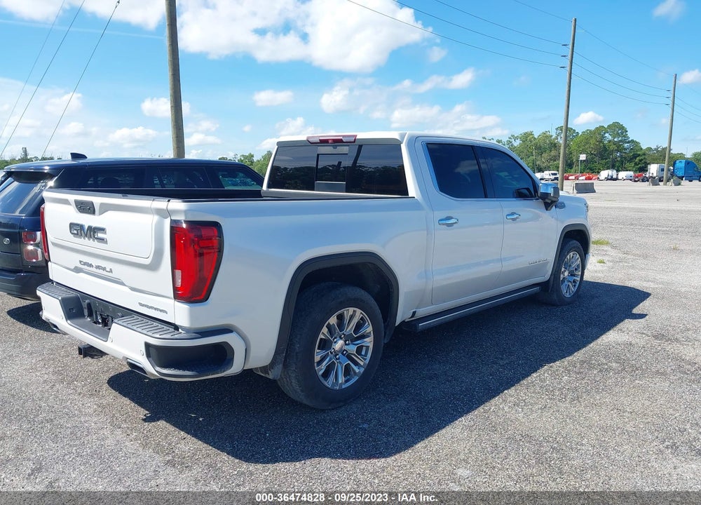 2019 GMC SIERRA 1500 DENALI VIN: 1GTU9FEL0KZ213266