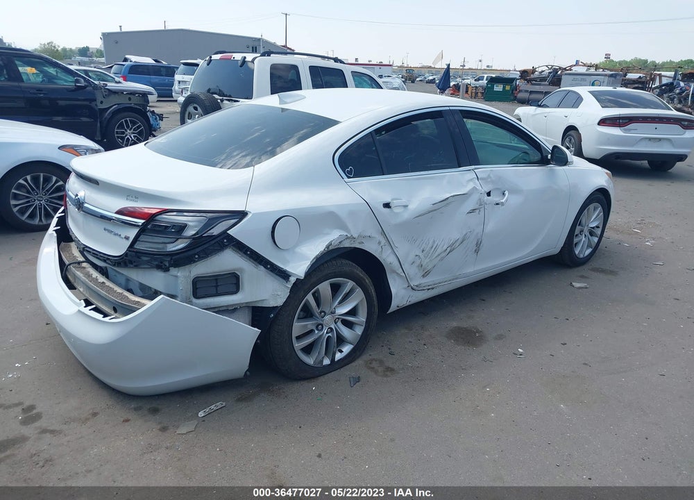 2015 BUICK REGAL TURBO VIN: 2G4GK5EX6F9267715