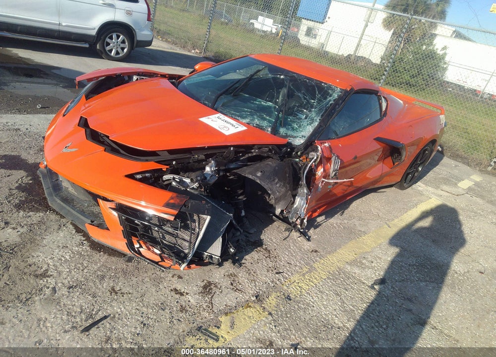2020 CHEVROLET CORVETTE STINGRAY RWD 3LT VIN: 1G1Y82D47L5113383