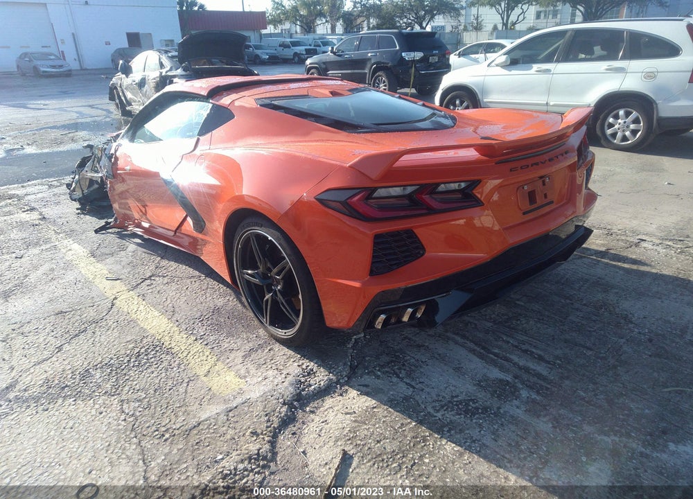 2020 CHEVROLET CORVETTE STINGRAY RWD 3LT VIN: 1G1Y82D47L5113383