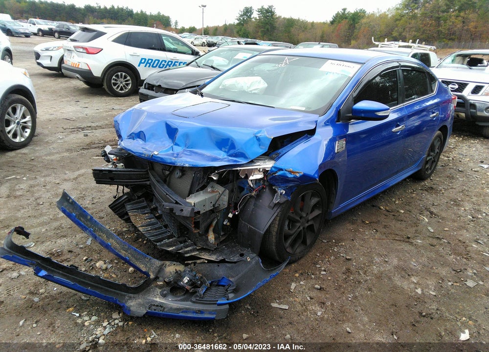 2015 NISSAN SENTRA SR VIN: 3N1AB7AP3FY379628
