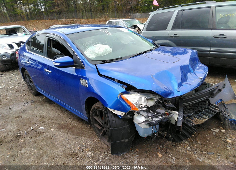 2015 NISSAN SENTRA SR VIN: 3N1AB7AP3FY379628
