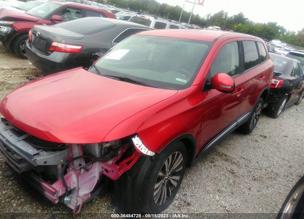 2019 MITSUBISHI OUTLANDER VIN: JA4AZ3A36KZ050091