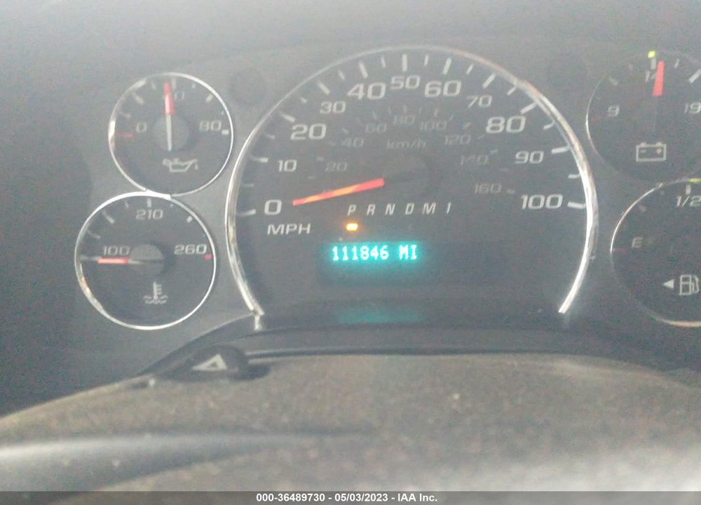 2011 CHEVROLET EXPRESS 2500 WORK VAN VIN: 1GCWGFCA6B1181549