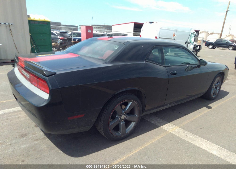 2014 DODGE CHALLENGER SXT VIN: 2C3CDYAG7EH133776