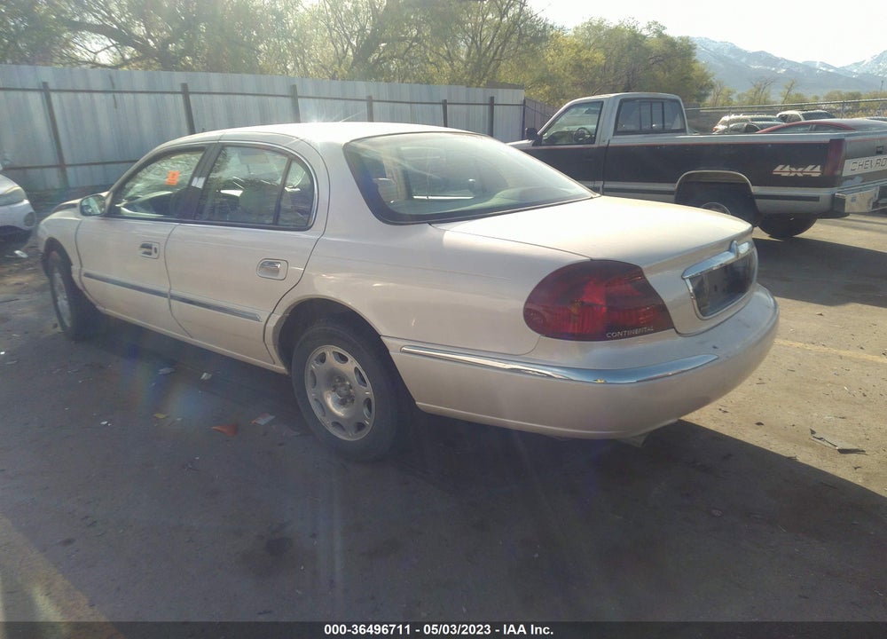 1998 LINCOLN CONTINENTAL VIN: 1LNFM97V5WY741058