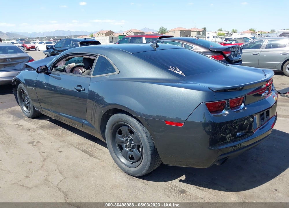 2012 CHEVROLET CAMARO 2LS VIN: 2G1FA1E3XC9191929