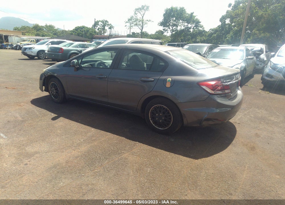 2013 HONDA CIVIC LX VIN: 2HGFB2F51DH520617