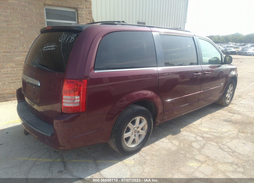 2008 CHRYSLER TOWN & COUNTRY TOURING VIN: 2A8HR54P78R740832