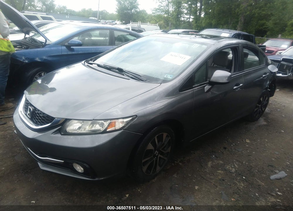 2013 HONDA CIVIC EX-L VIN: 19XFB2F90DE234271