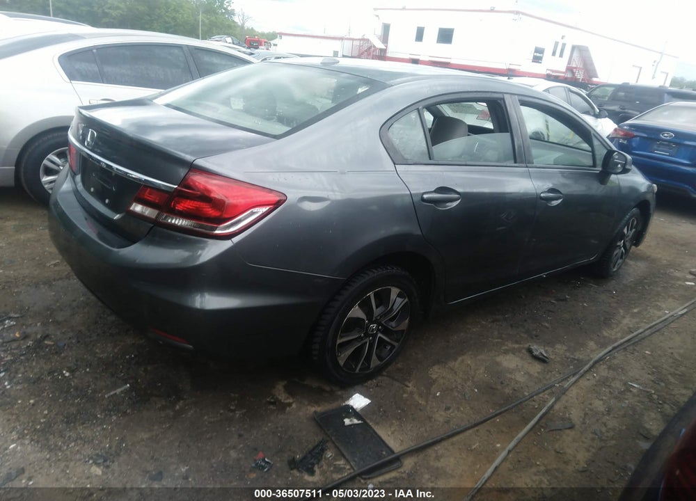 2013 HONDA CIVIC EX-L VIN: 19XFB2F90DE234271