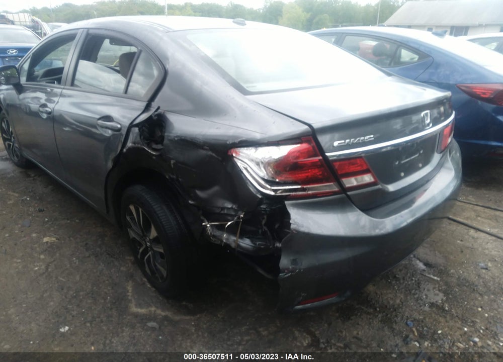 2013 HONDA CIVIC EX-L VIN: 19XFB2F90DE234271