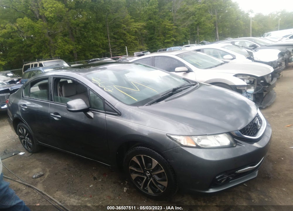 2013 HONDA CIVIC EX-L VIN: 19XFB2F90DE234271