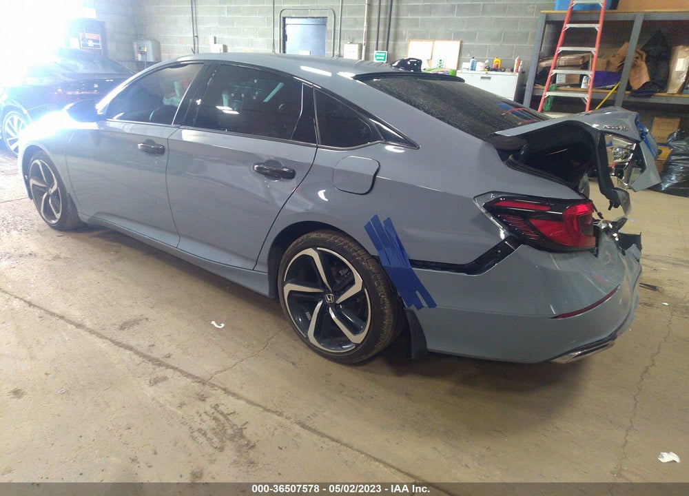 2021 HONDA ACCORD SPORT 2.0T VIN: 1HGCV2F31MA003096