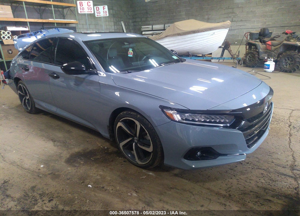 2021 HONDA ACCORD SPORT 2.0T VIN: 1HGCV2F31MA003096
