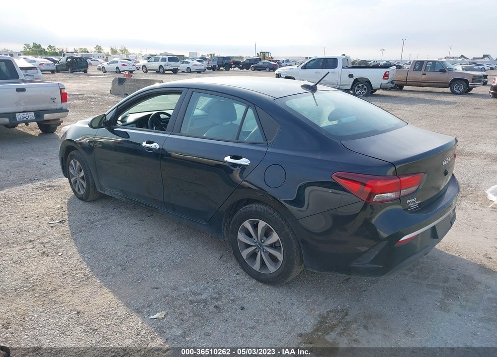 2022 KIA RIO S VIN: 3KPA24AD3NE486681