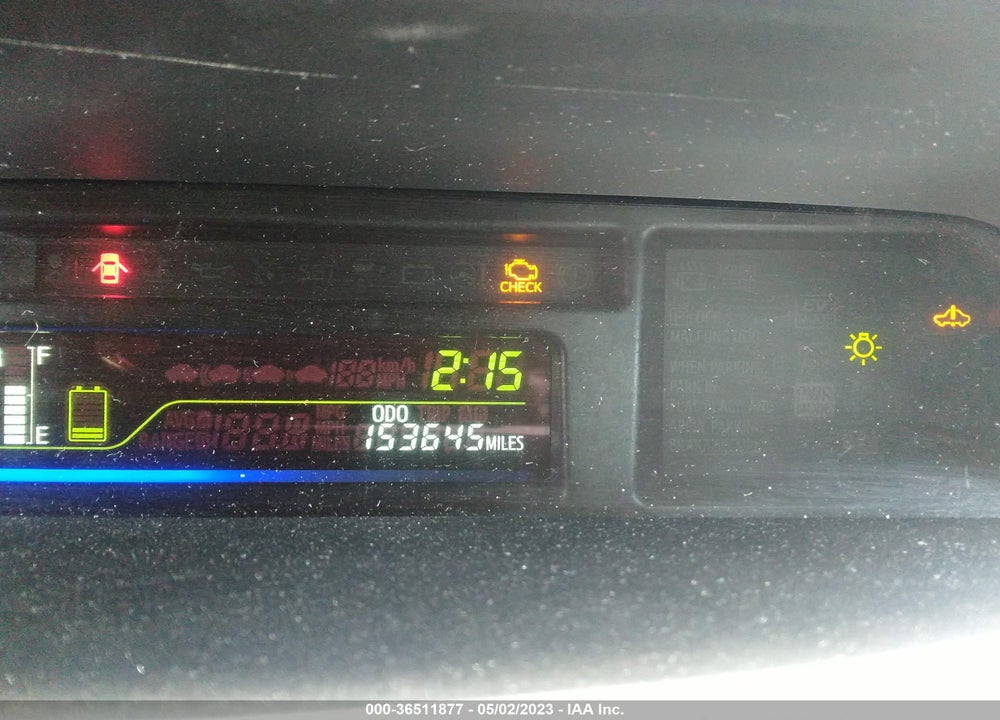 2015 TOYOTA PRIUS V TWO VIN: JTDZN3EU3FJ037102