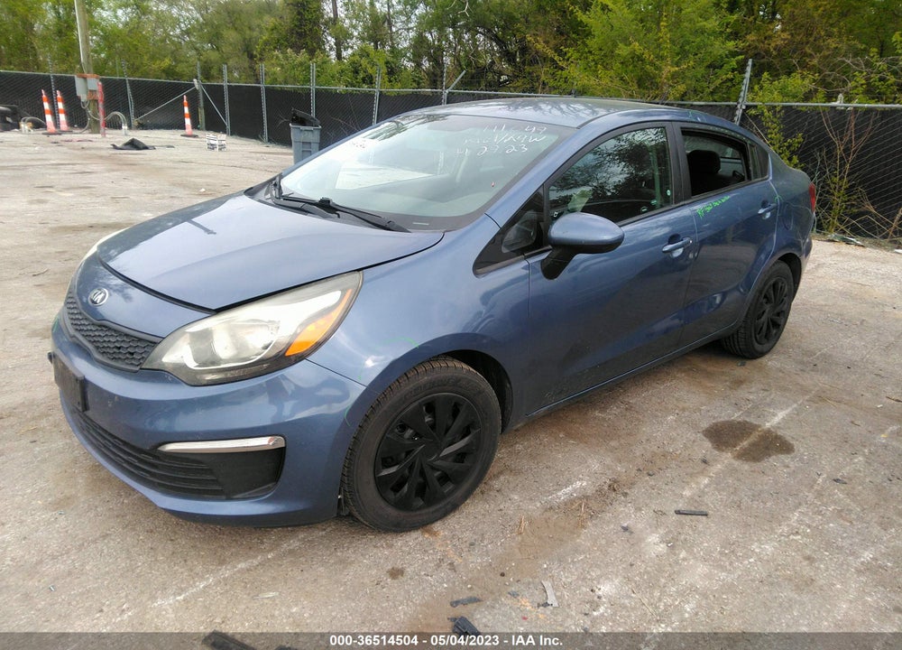 2016 KIA RIO LX VIN: KNADM4A33G6576742