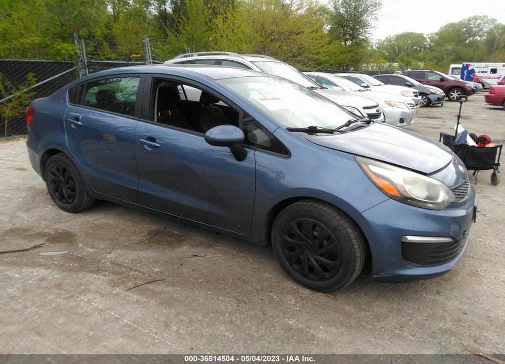 2016 KIA RIO LX VIN: KNADM4A33G6576742