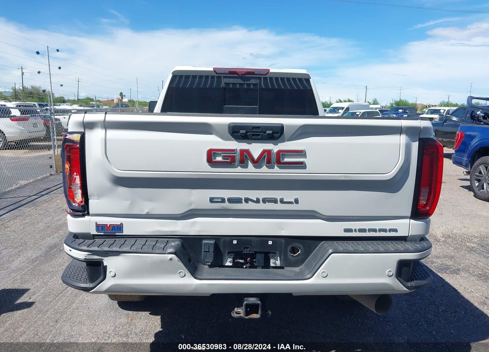 2022 GMC SIERRA 2500HD 4WD  STANDARD BED DENALI VIN: 1GT49REY3NF353735