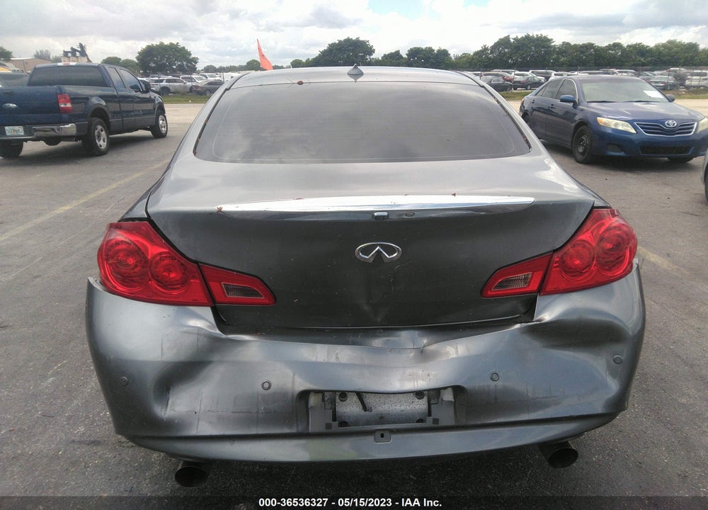 2010 INFINITI G37X VIN: JN1CV6AR1AM459520
