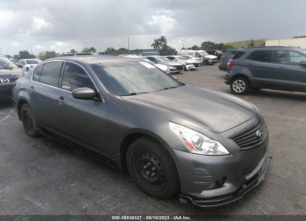 2010 INFINITI G37X VIN: JN1CV6AR1AM459520