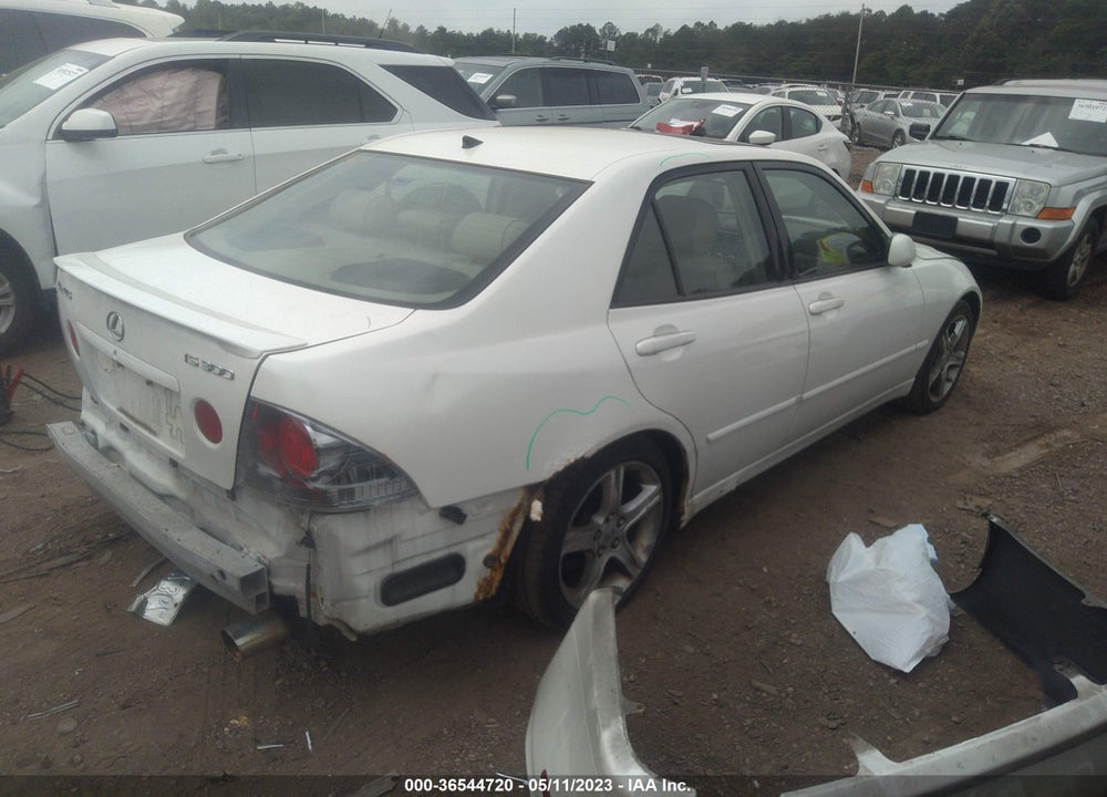 2004 LEXUS IS 300 VIN: JTHBD192140082963