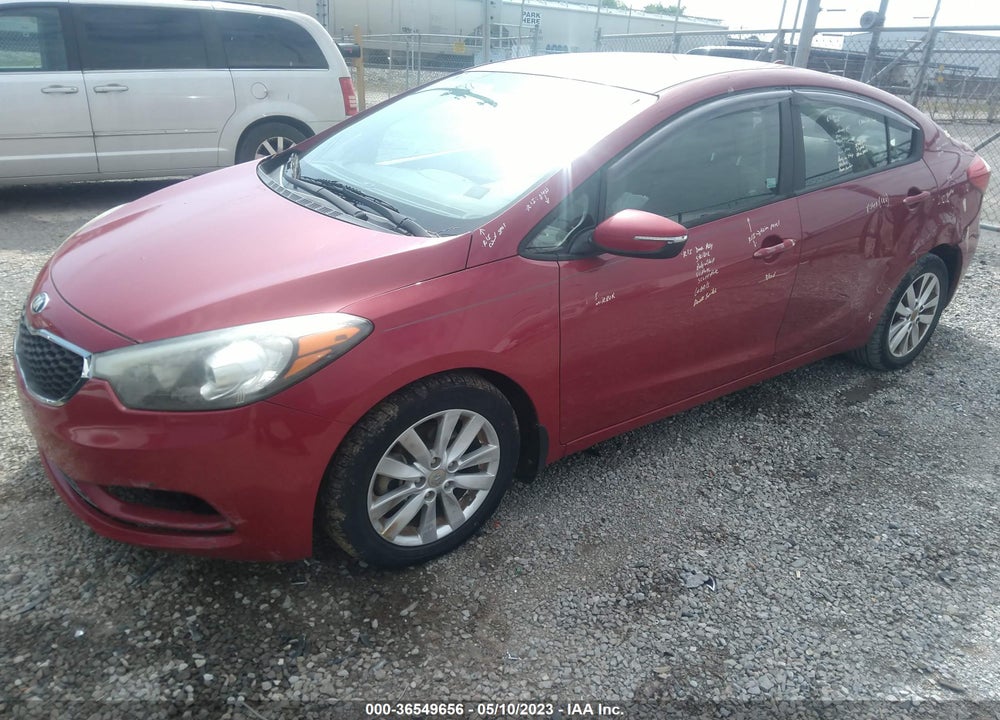 2014 KIA FORTE VIN: KNAFX4A65E5194905