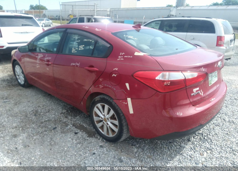 2014 KIA FORTE VIN: KNAFX4A65E5194905