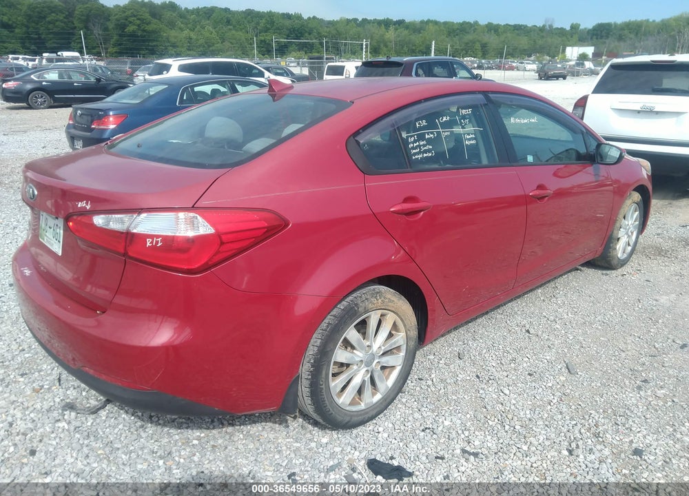 2014 KIA FORTE VIN: KNAFX4A65E5194905