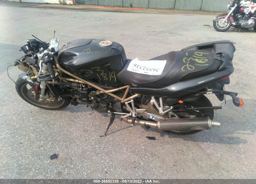 1999 DUCATI ST4 VIN: ZDM1TB8S5XB000284