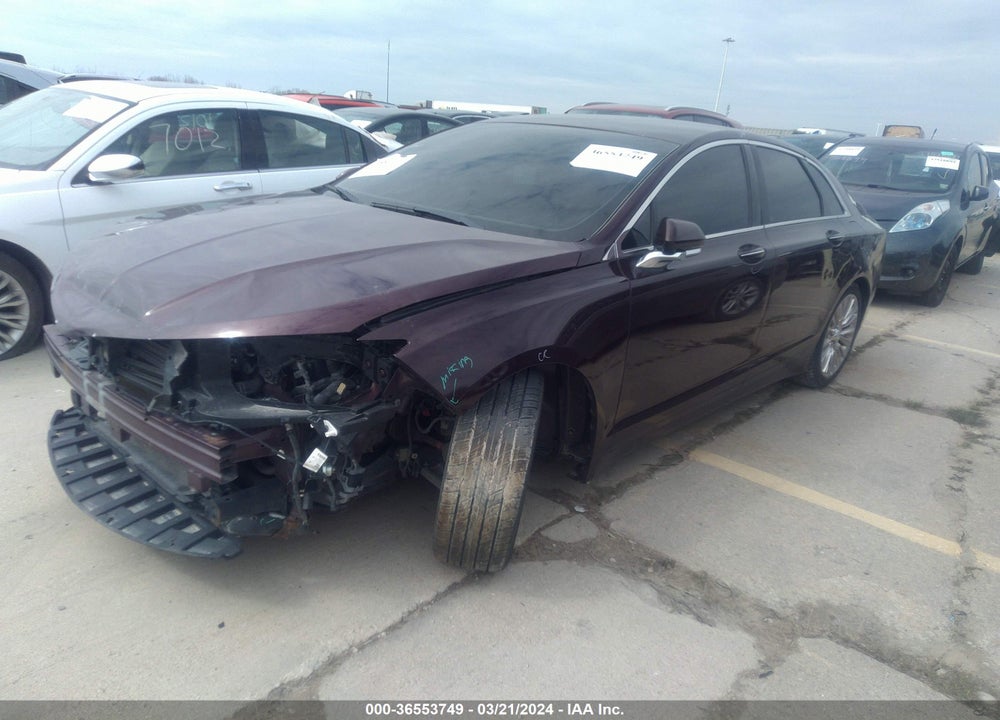 2013 LINCOLN MKZ VIN: 3LN6L2GK7DR801336