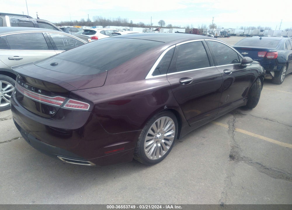 2013 LINCOLN MKZ VIN: 3LN6L2GK7DR801336