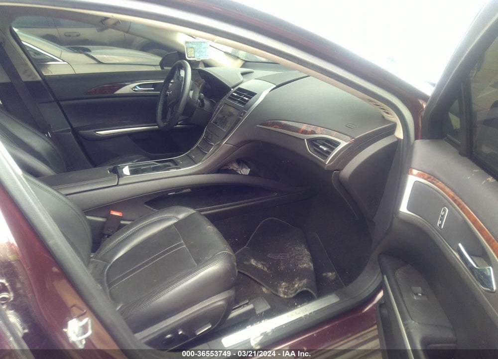 2013 LINCOLN MKZ VIN: 3LN6L2GK7DR801336
