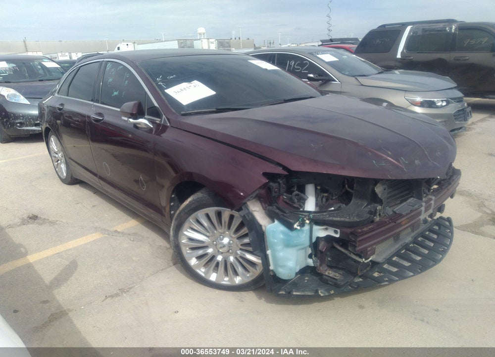 2013 LINCOLN MKZ VIN: 3LN6L2GK7DR801336
