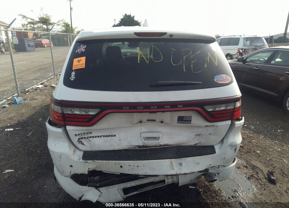 2018 DODGE DURANGO SXT RWD VIN: 1C4RDHAG1JC160216