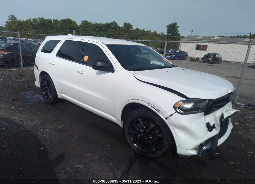 2018 DODGE DURANGO SXT RWD VIN: 1C4RDHAG1JC160216