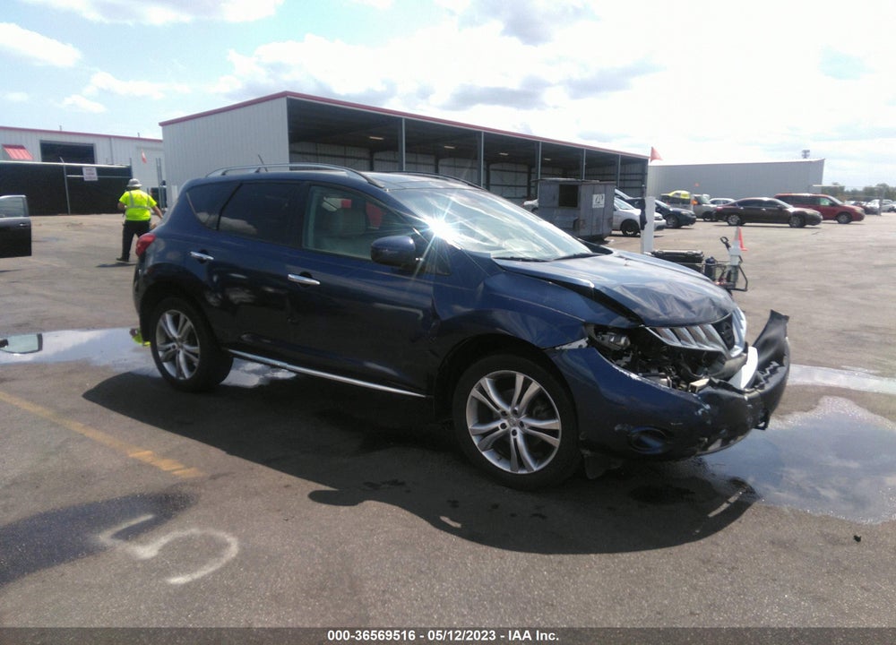 2009 NISSAN MURANO LE VIN: JN8AZ18W89W157282