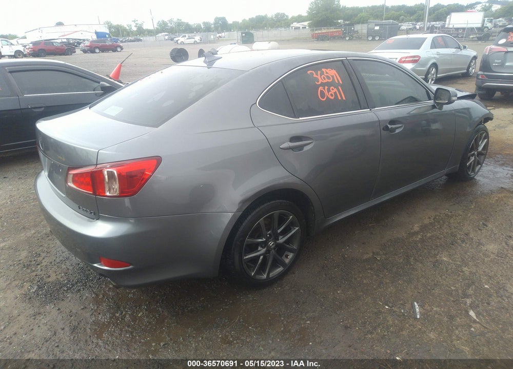 2013 LEXUS IS 250 VIN: JTHCF5C27D5062234