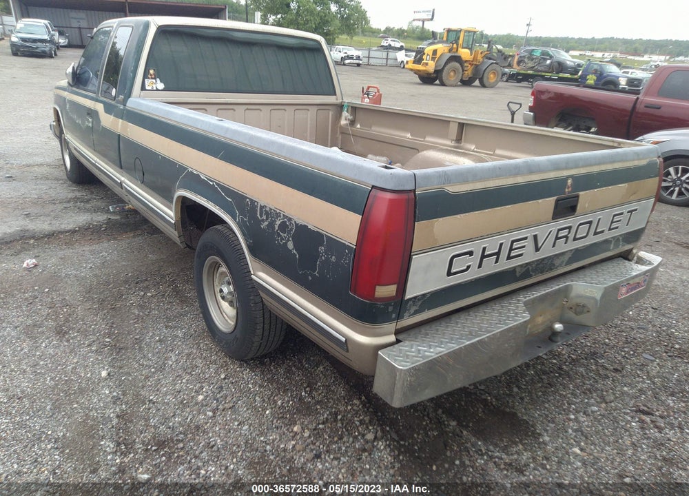 1992 CHEVROLET GMT-400 C1500 VIN: 2GCEC19K9N1247939