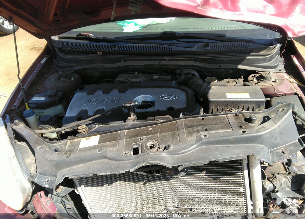 2007 HYUNDAI ACCENT GLS VIN: KMHCN46C57U102884