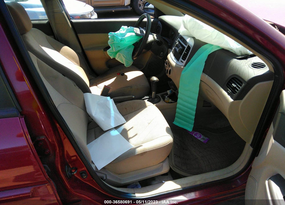 2007 HYUNDAI ACCENT GLS VIN: KMHCN46C57U102884