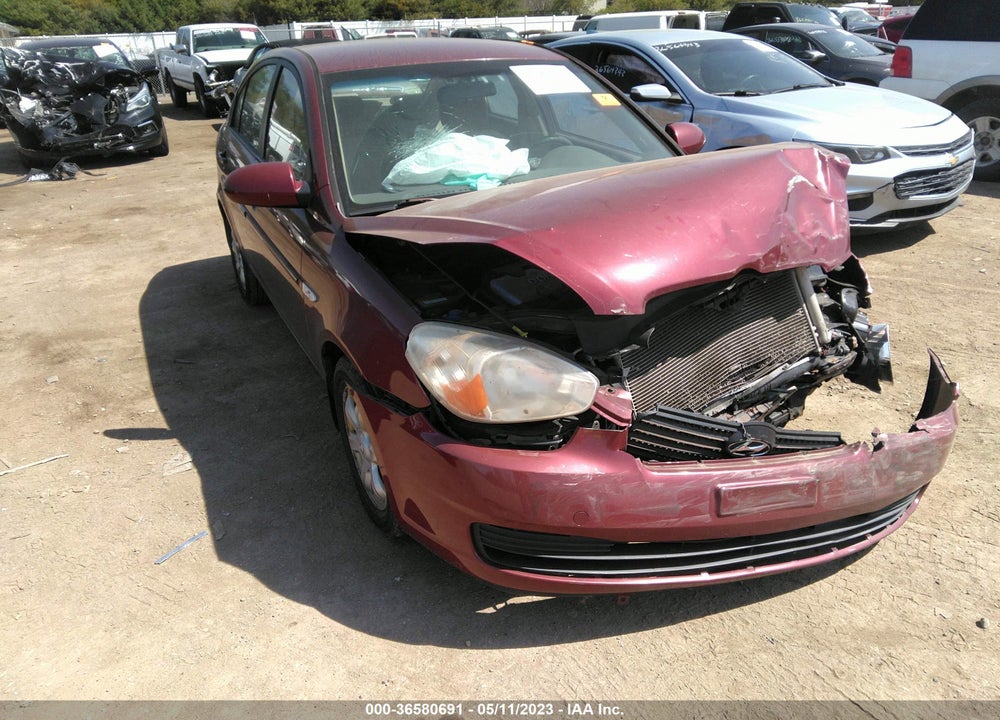 2007 HYUNDAI ACCENT GLS VIN: KMHCN46C57U102884