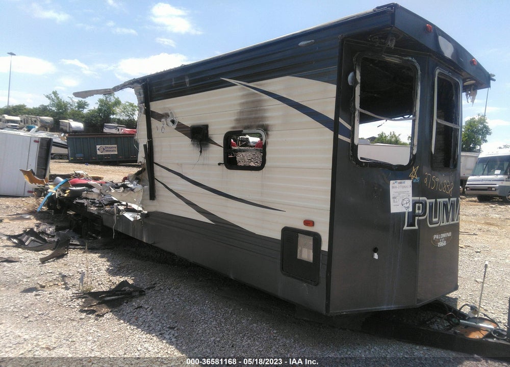 2019 PUMA TRAVEL TRAILER VIN: 4X4TPUR23HP067046
