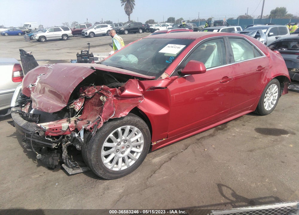 2013 CADILLAC CTS LUXURY VIN: 1G6DE5E50D0119454