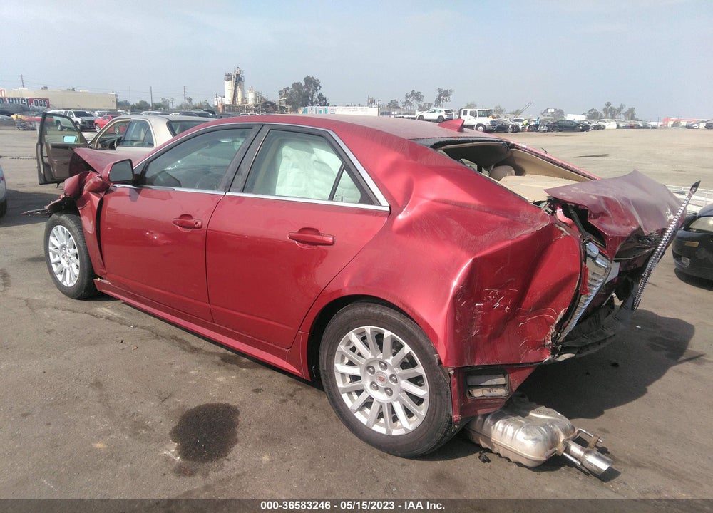 2013 CADILLAC CTS LUXURY VIN: 1G6DE5E50D0119454