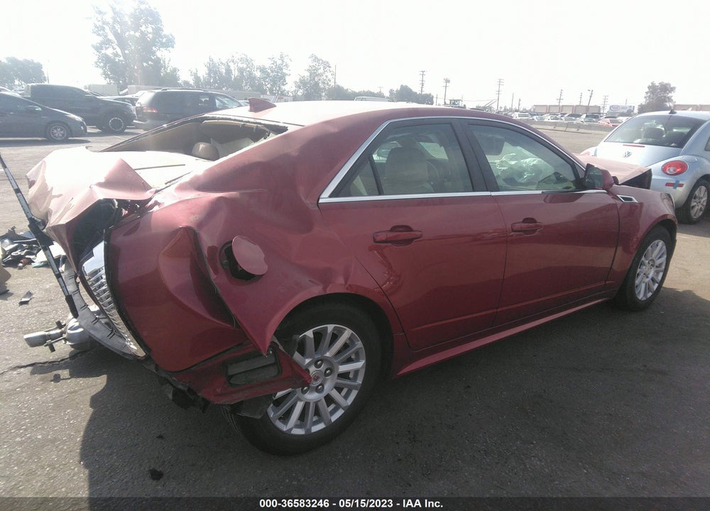 2013 CADILLAC CTS LUXURY VIN: 1G6DE5E50D0119454