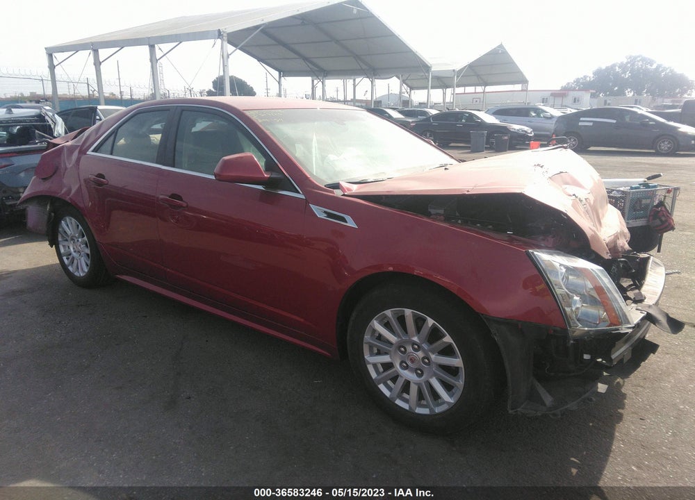 2013 CADILLAC CTS LUXURY VIN: 1G6DE5E50D0119454