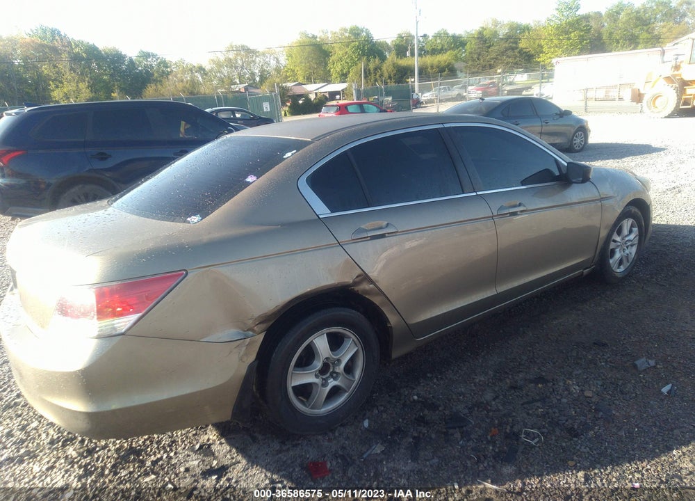 2008 HONDA ACCORD 2.4 LX-P VIN: 1HGCP25458A101316